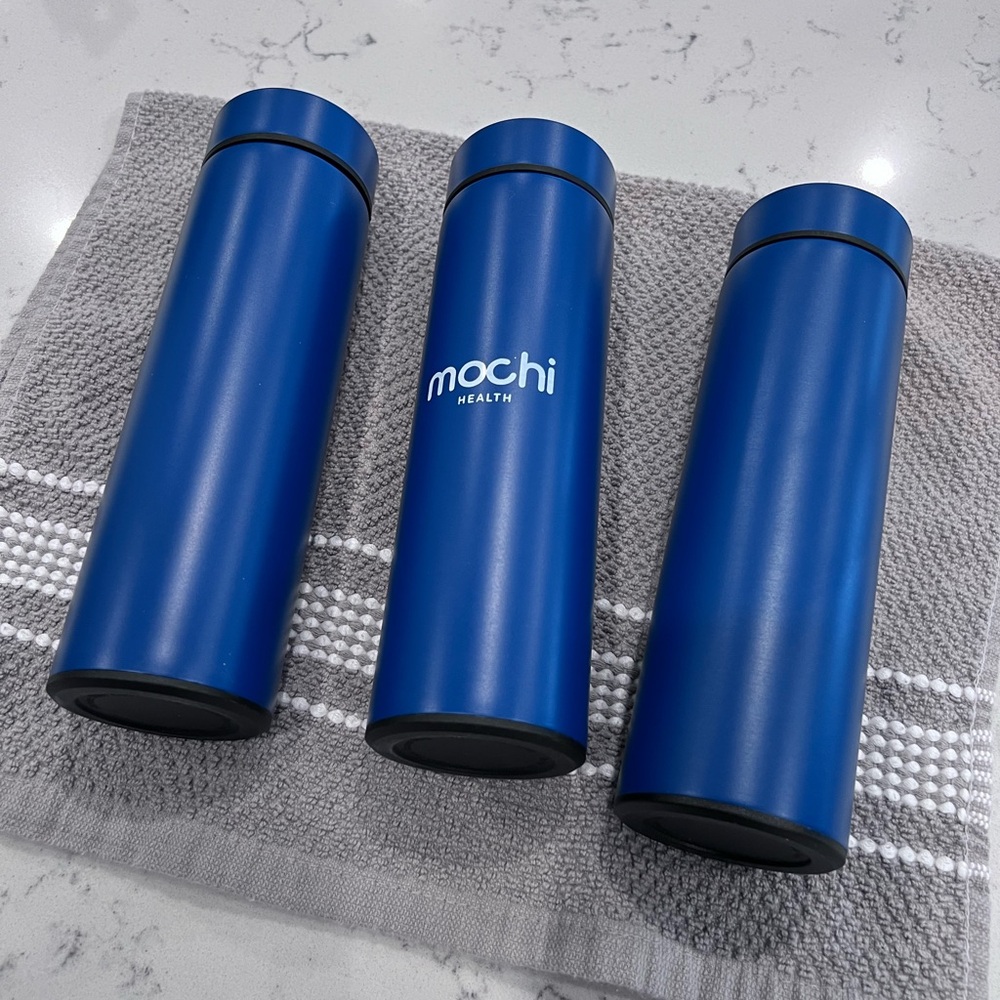 NWOT - Blue Insulated Stainless Steel 16oz Vacuum Travel Bottle